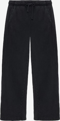 Loosefit Pantalon No Matter What en noir : devant