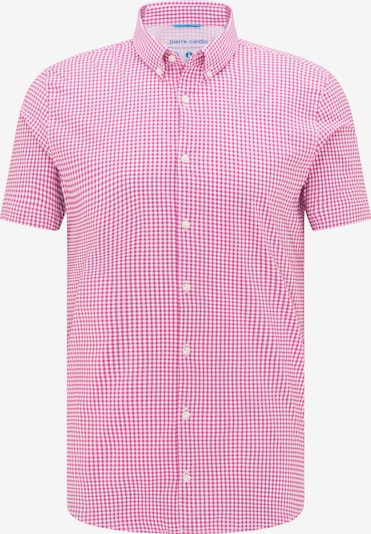 PIERRE CARDIN Hemd 'Clima Control' in rot / weiß, Produktansicht