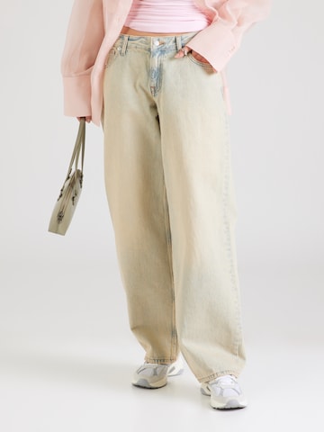 Dr. Denim Loose fit Jeans 'Hill' in Brown: front