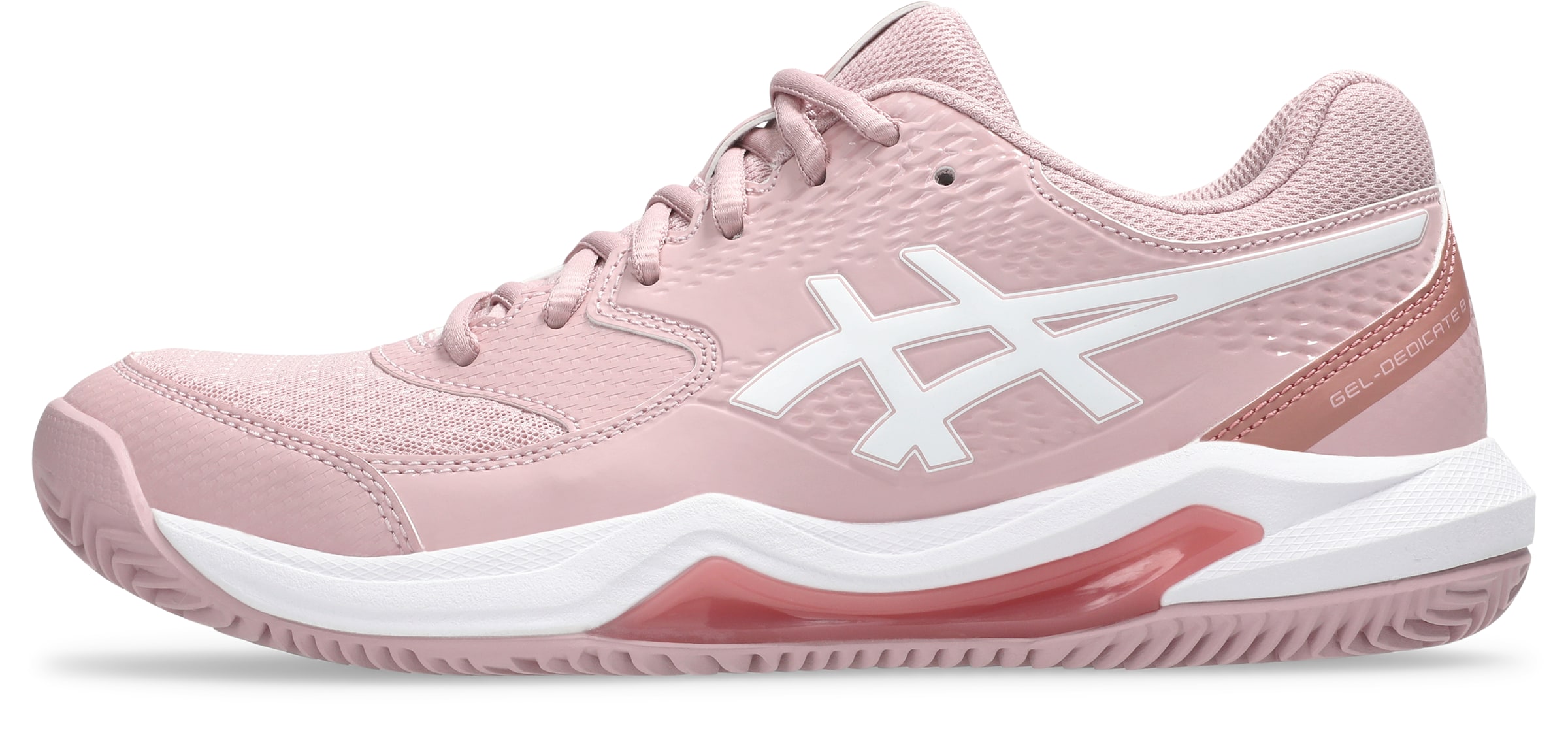 ASICS Athletic Shoes 'Dedicate 8' in Pink: front