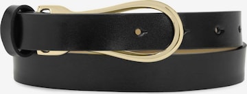 Kazar Belt in Black: front