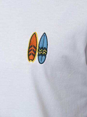 Bavarian Caps Shirt in White