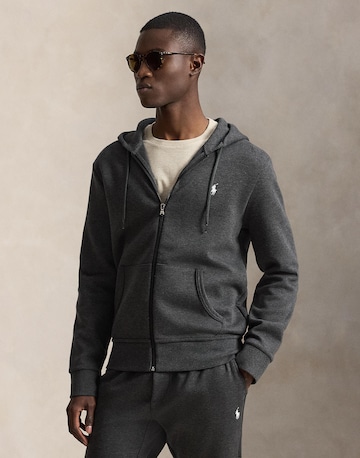 Polo Ralph Lauren Tepláková bunda - Sivá: predná strana