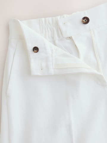 Next Wide Leg Hose in Weiß