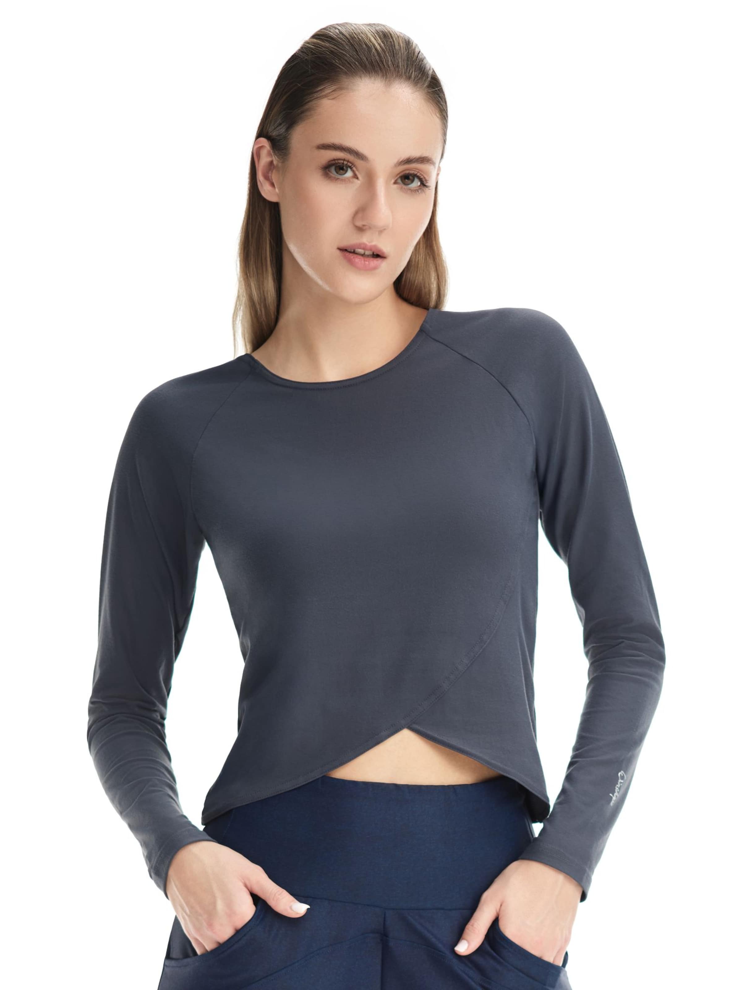 Winshape Póló 'AET131LS' - szürke: elől