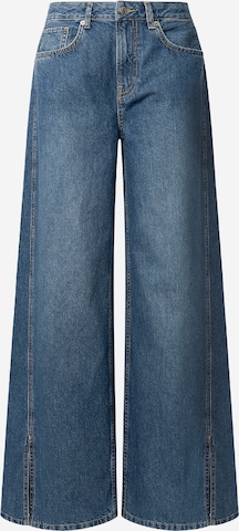 Pepe Jeans Wide leg Jeans in Blauw: voorkant