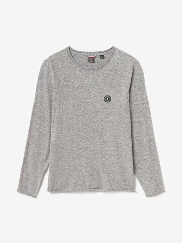 Pull-over Le Temps Des Cerises en gris : devant