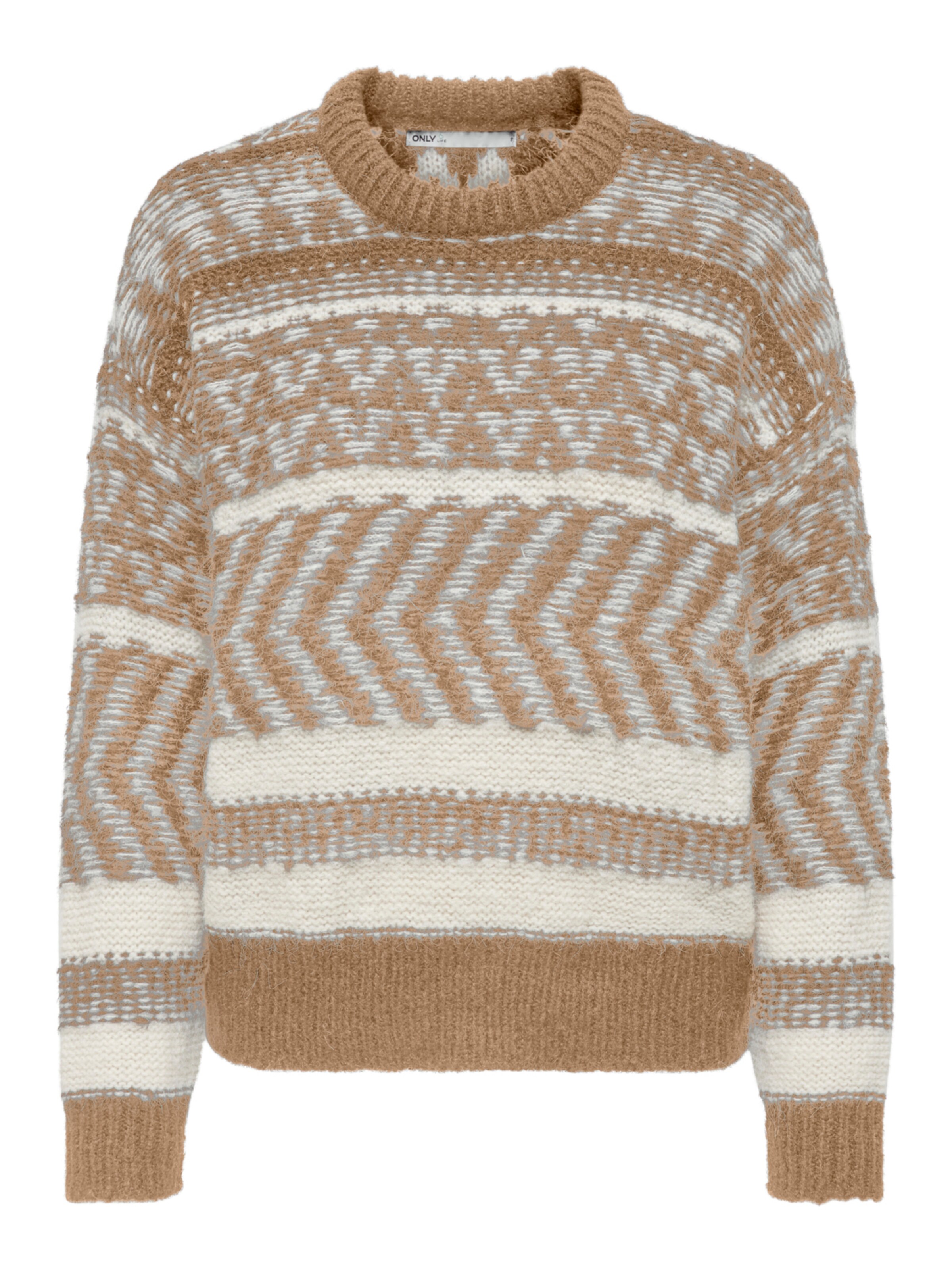 ONLY Pullover in Beige: Vorderseite