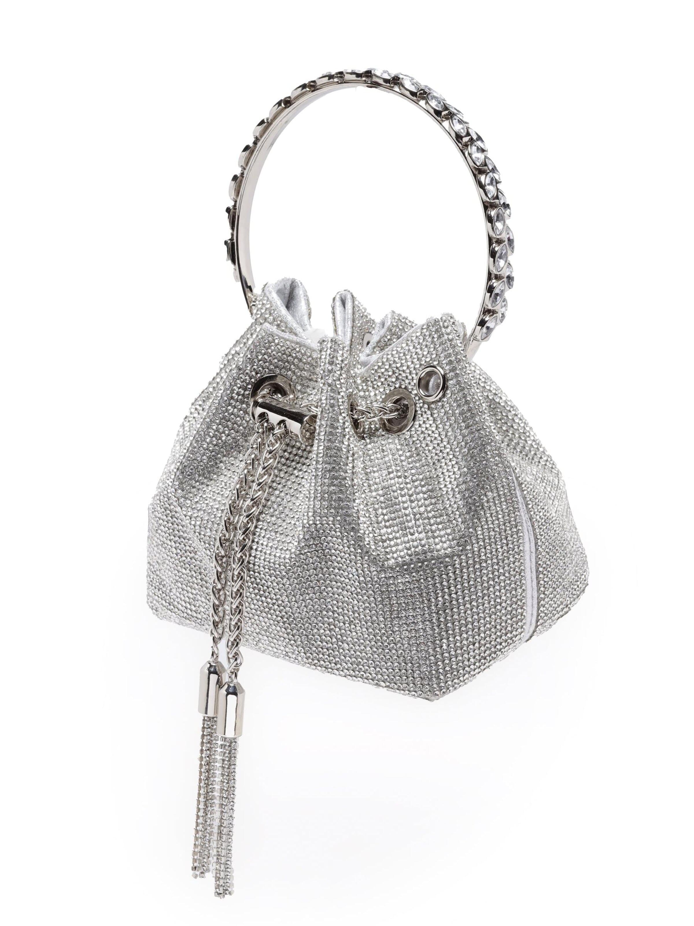 Borsa a mano 'Elvaris' di AVANT-GARDE PARIS in argento