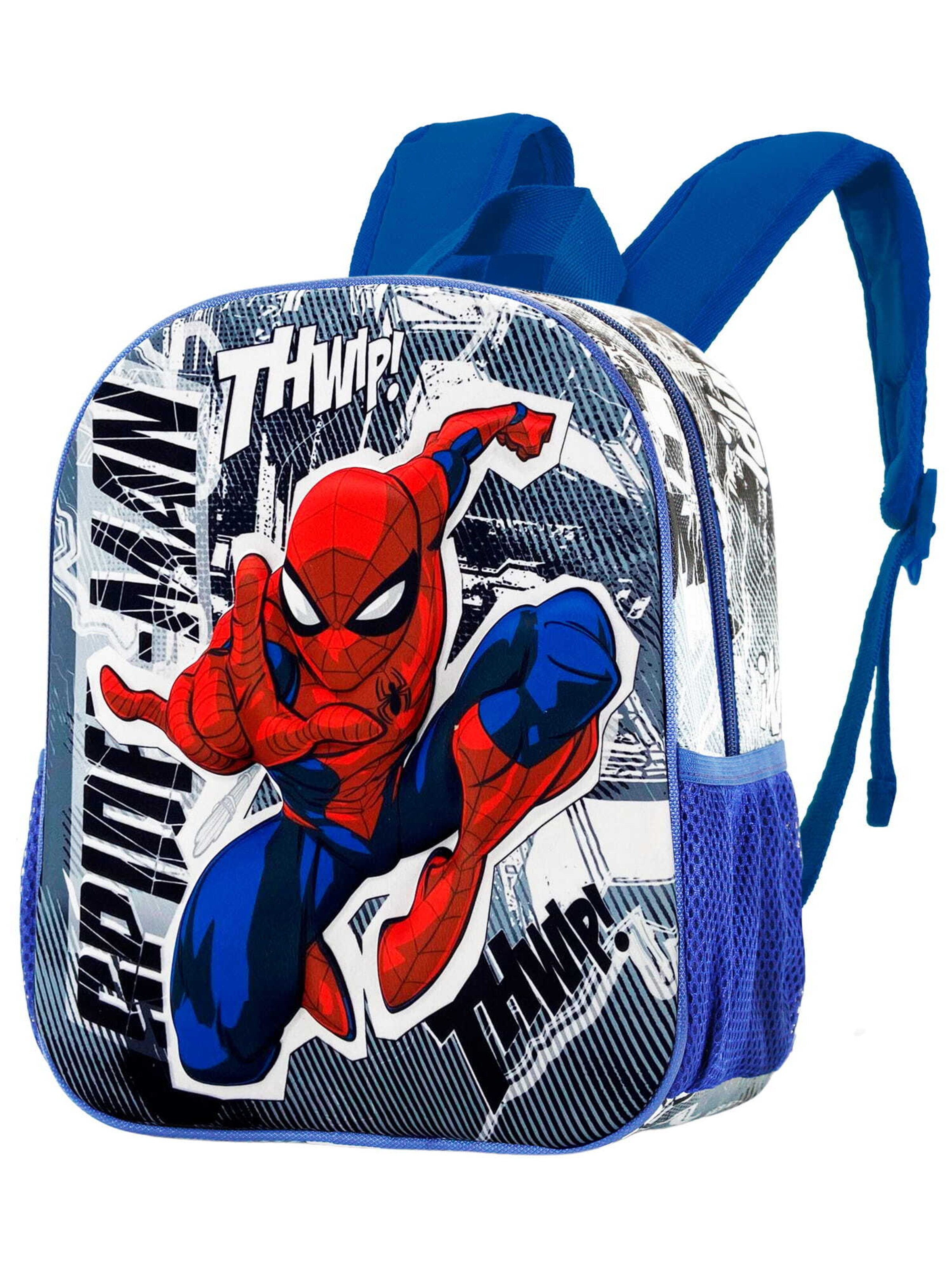 Sac à dos 'Spiderman' marvel en bleu : devant