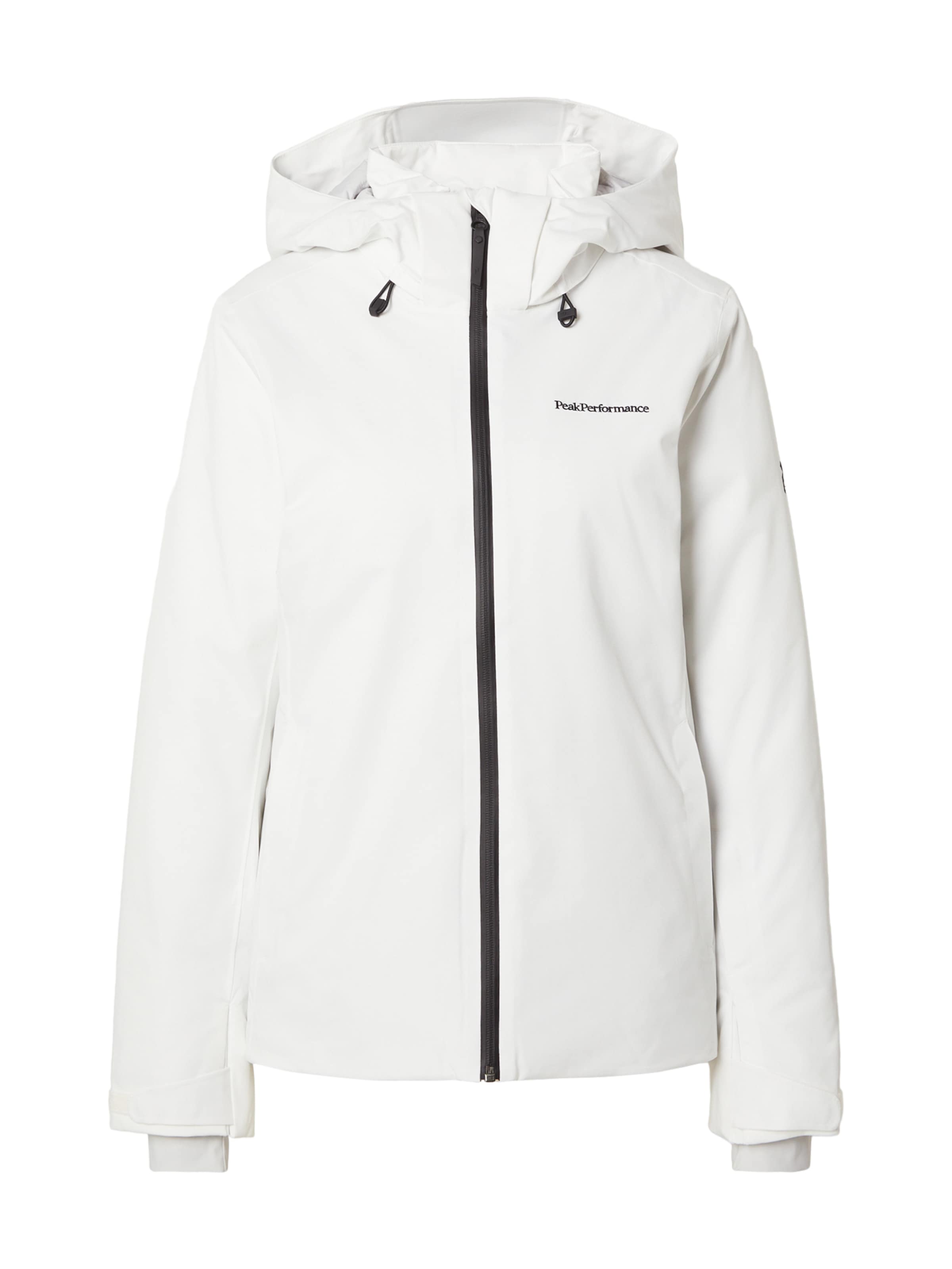 PEAK PERFORMANCE Sportjacke 'Anima' in Weiß: Vorderseite