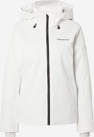 Veste de sport 'Anima' PEAK PERFORMANCE en blanc : devant