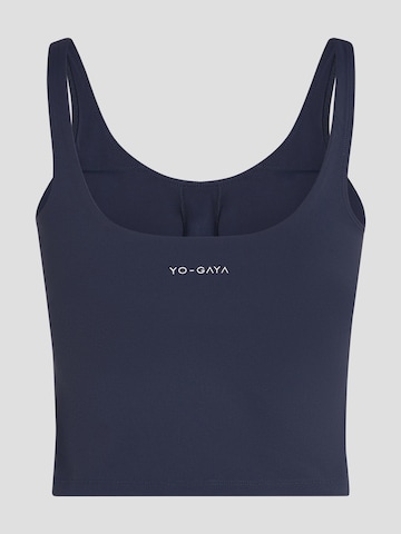 YO-GAYA Sporttop 'Sculpting Top' in Blauw