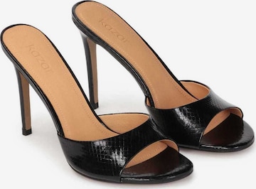 Kazar Mules in Black