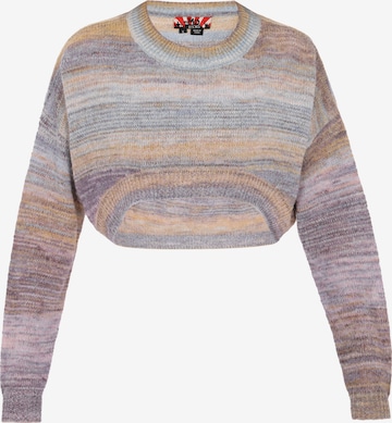 MYMO Pulover | modra barva: sprednja stran