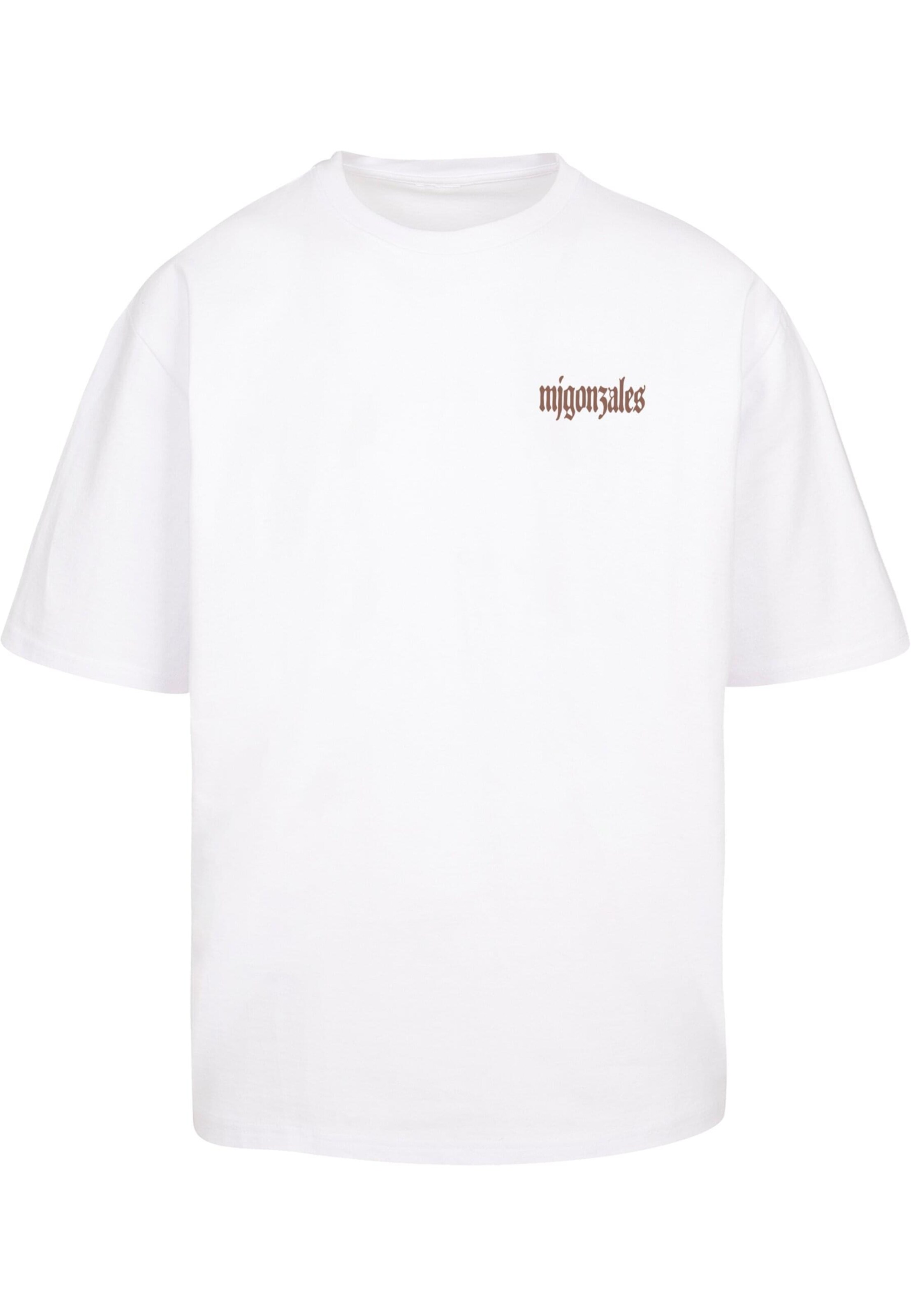 MJ Gonzales Camisa 'Art is Revolution' em bege / castanho / cinzento / branco, Vista do artigo