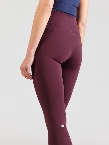 Skinny Pantalon de sport 'OASIS' Fabletics en rouge
