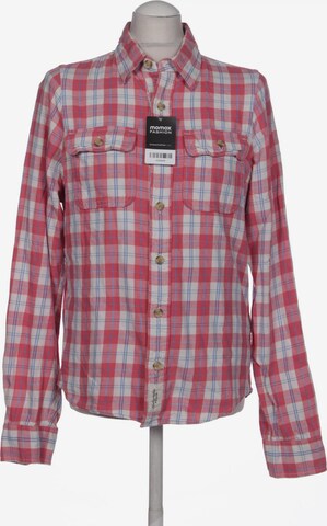 Abercrombie & Fitch Button Up Shirt in M in Pink: front