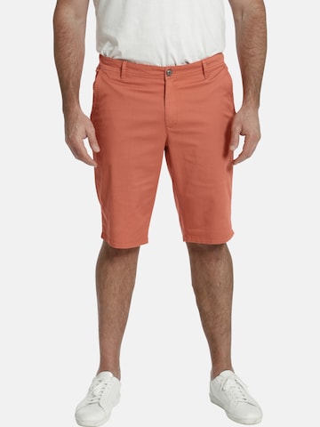 Charles Colby Loosefit Shorts 'Baron Aiden' in Orange: predná strana