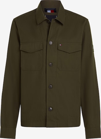 TOMMY HILFIGER Välikausitakki värissä vihreä: etupuoli