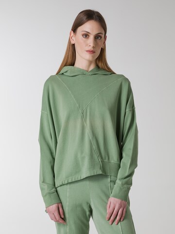 DEHA Sweatshirt in Groen: voorkant