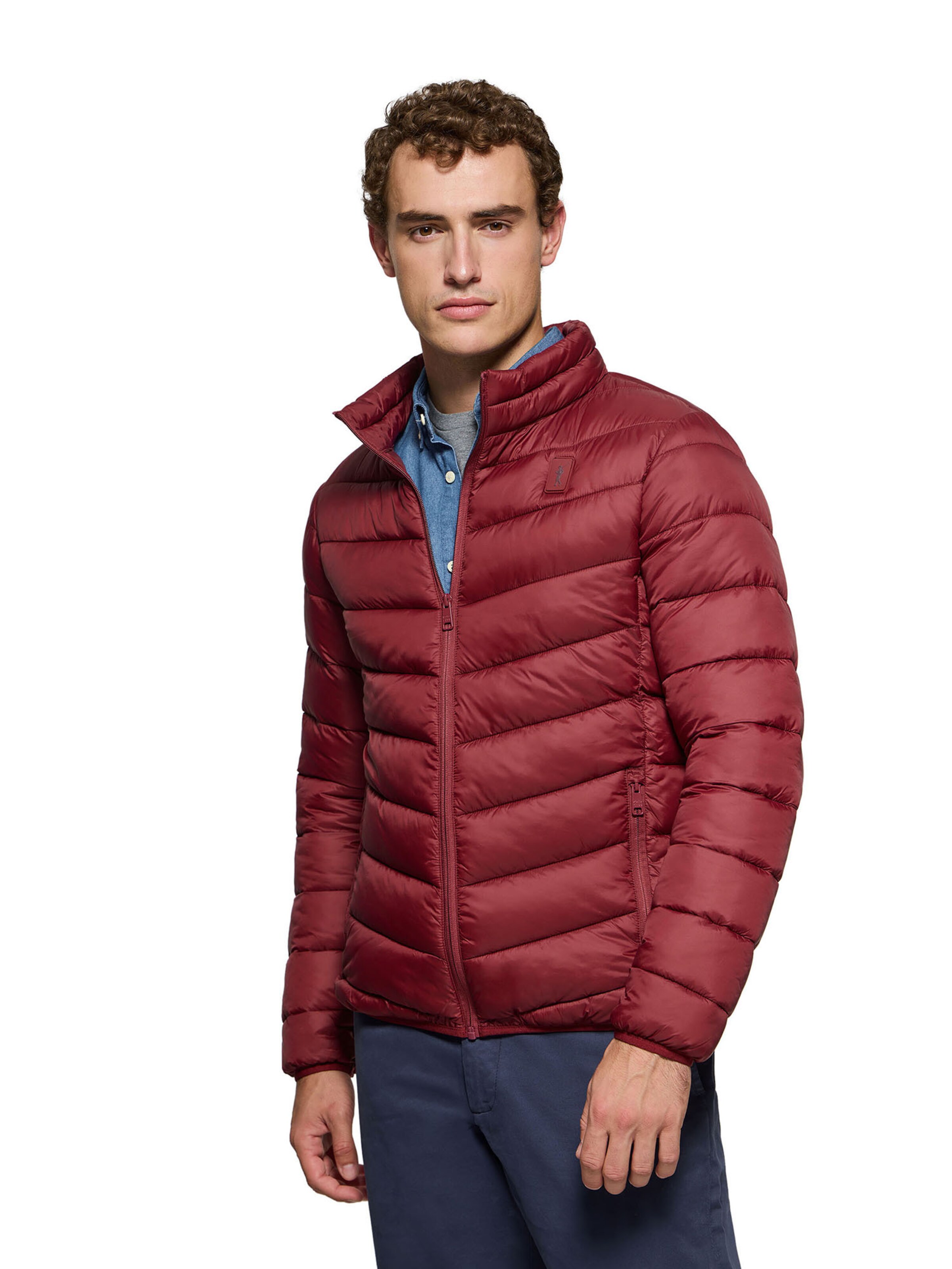 Polo Club Performance Jacket in Red: front