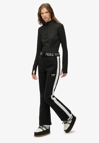 Bootcut Pantalon de sport Superdry en noir