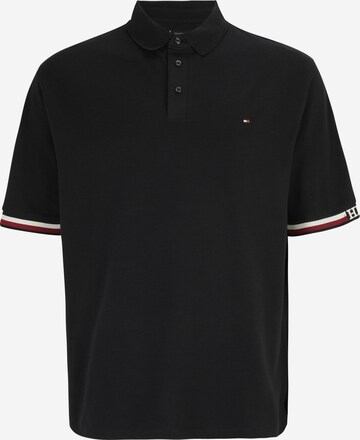 Tommy Hilfiger Big & Tall Shirt in Zwart: voorkant