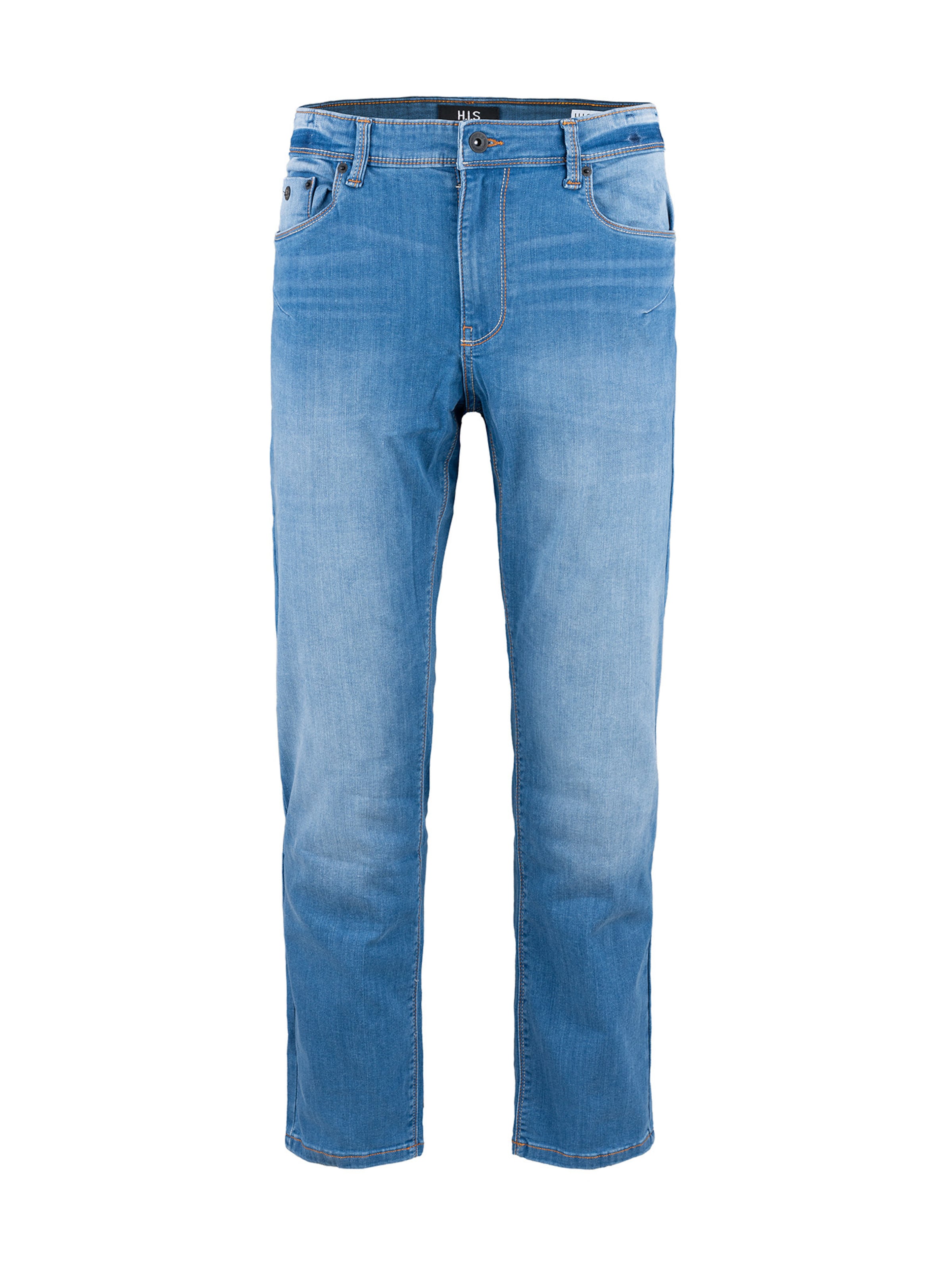 H.I.S - Regular Calças de ganga ' 5 Pocket Jeans ' em azul: frente