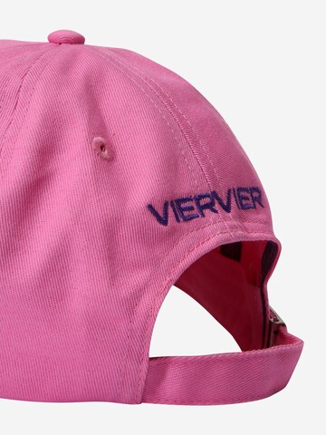 Casquette 'Nila' VIERVIER en rose