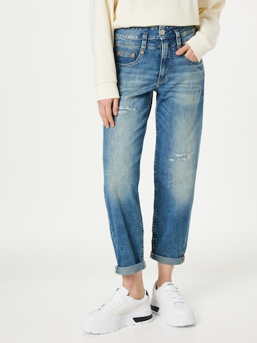 Herrlicher Loosefit Jeans in Blauw: voorkant