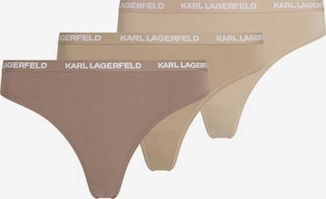 Karl Lagerfeld Stringit värissä beige: etupuoli