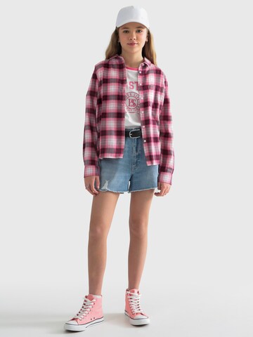 BIG STAR Regular Shorts 'Sally' in Blau