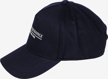 Cappello da baseball di ARMANI EXCHANGE in blu: frontale