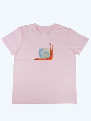 MelaDi Shirt 'Schnecke' in Pink: front