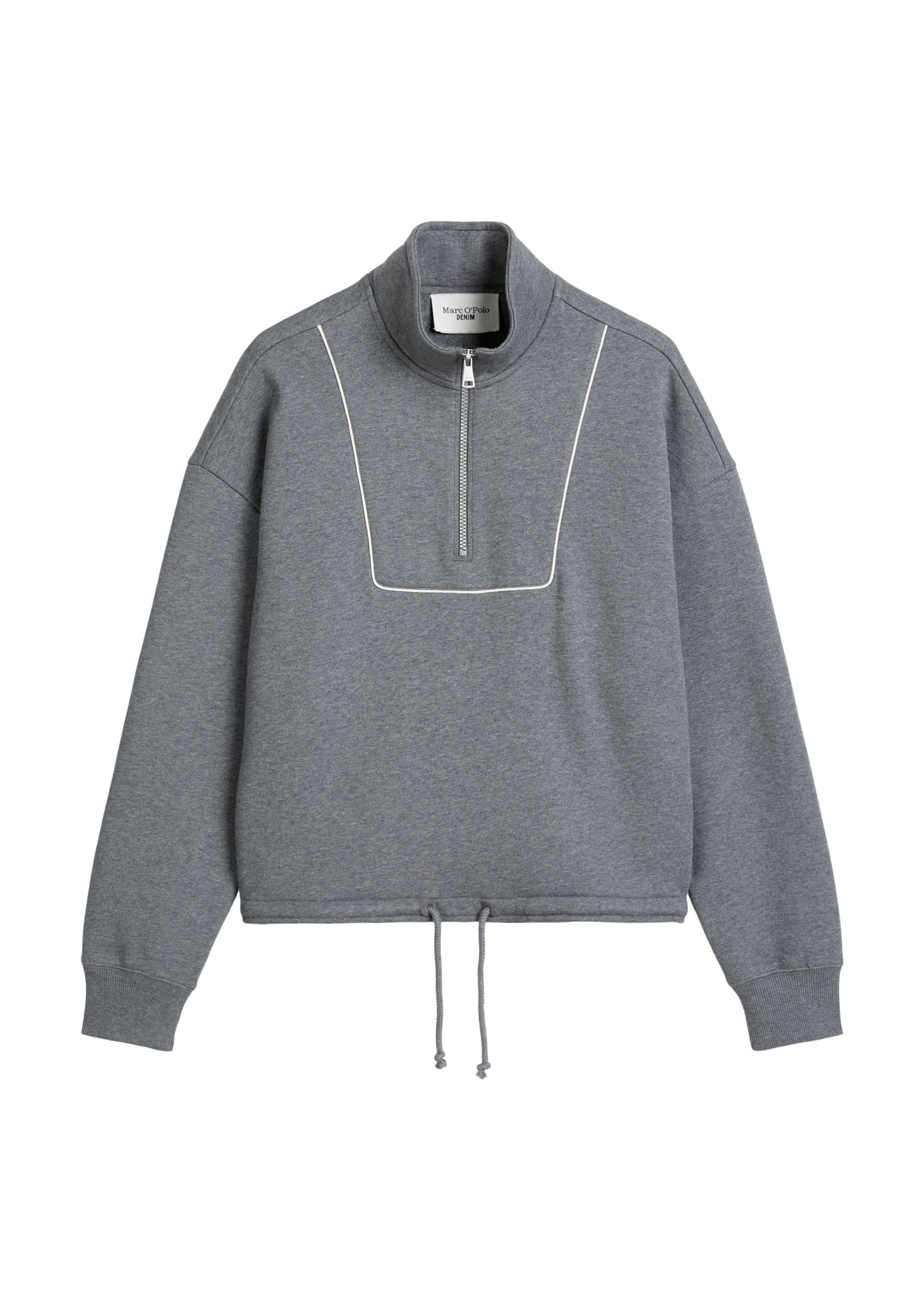 Marc O'Polo DENIM Sweatshirt in Grijs: voorkant