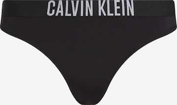 Calvin Klein Swimwear Dół bikini w kolorze czarny: przód