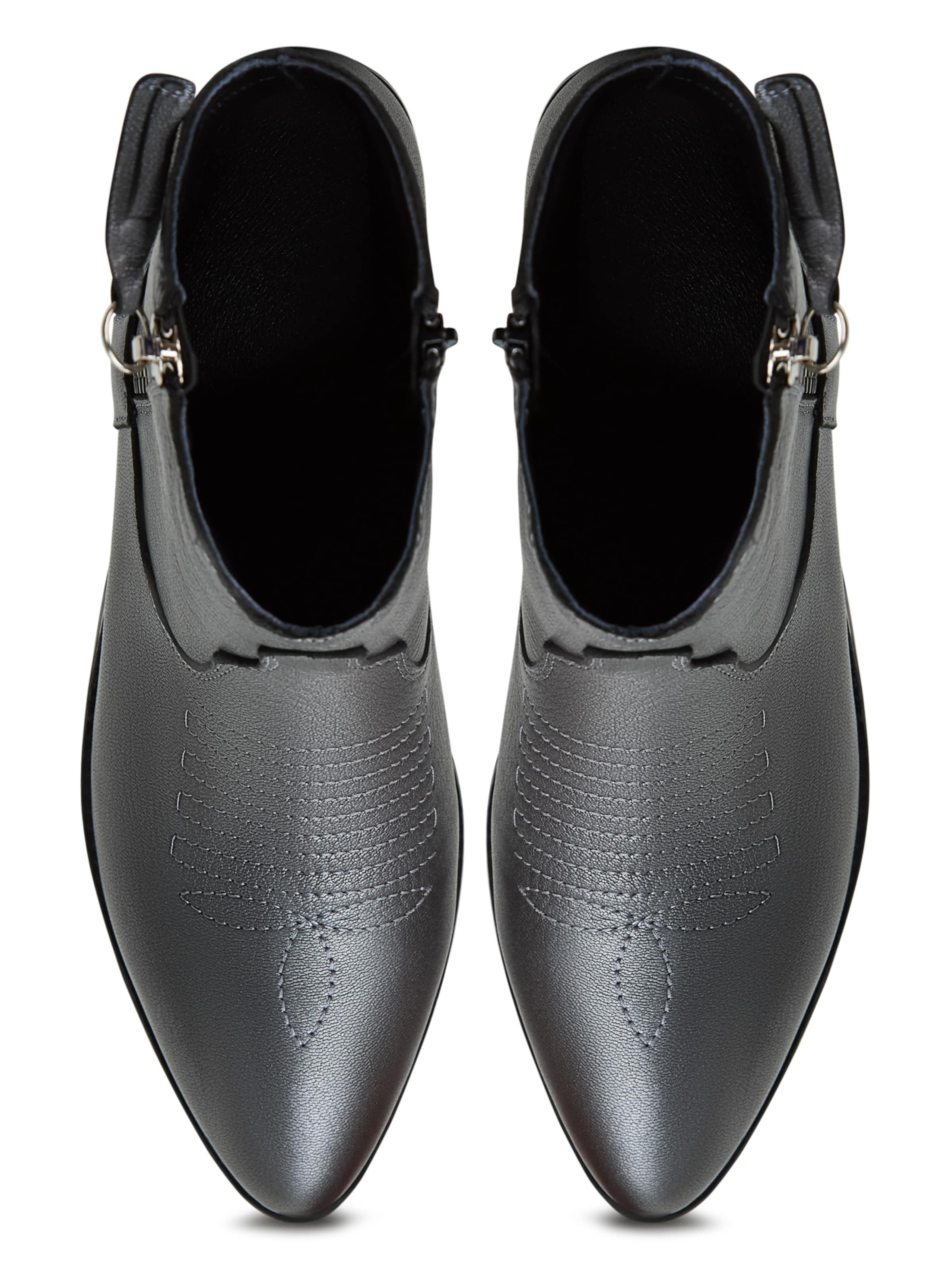 CESARE GASPARI Stiefel in Grau