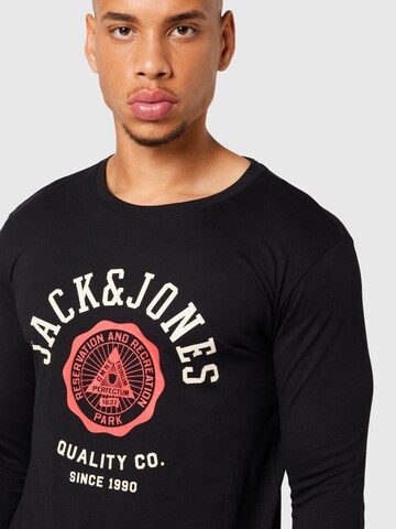 JACK & JONES Póló - fekete