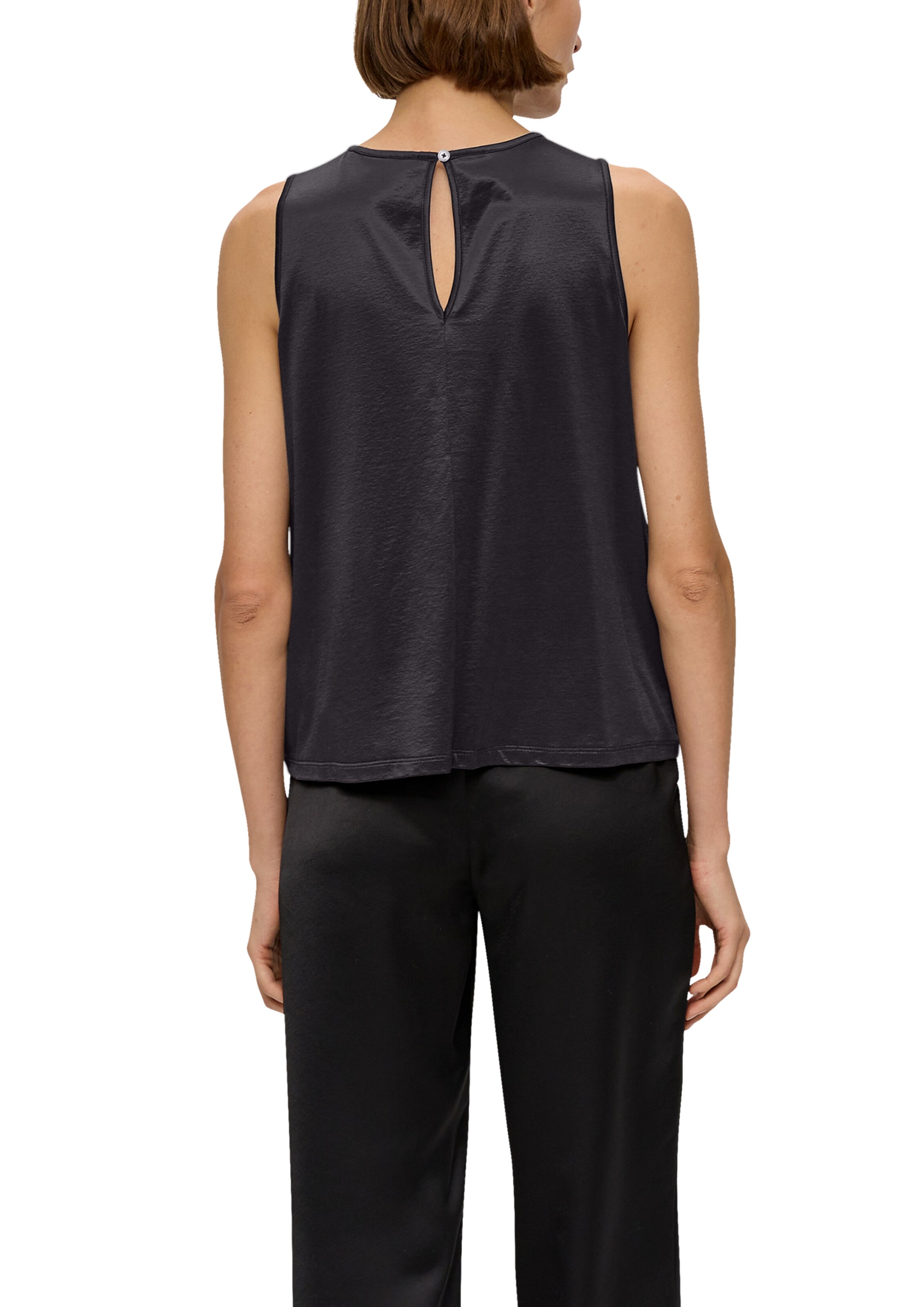 melns s.Oliver BLACK LABEL Blūze