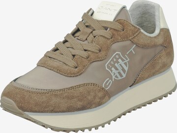 GANT Platform trainers 'Bevinda' in Brown: front