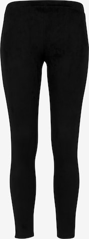 Urban Classics Skinny Leggings in Zwart: voorkant