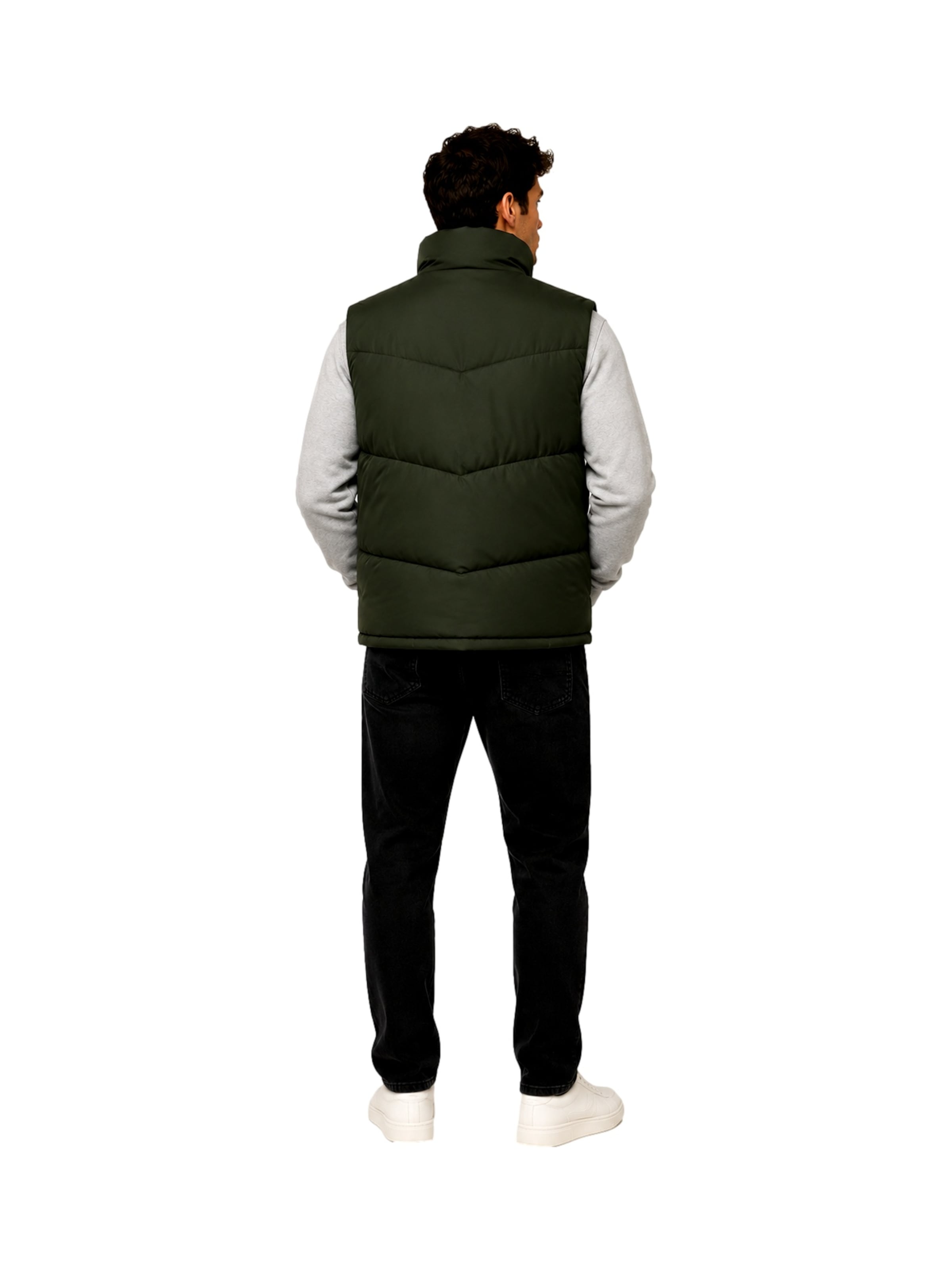 Only & Sons - Colete 'Odin' em verde