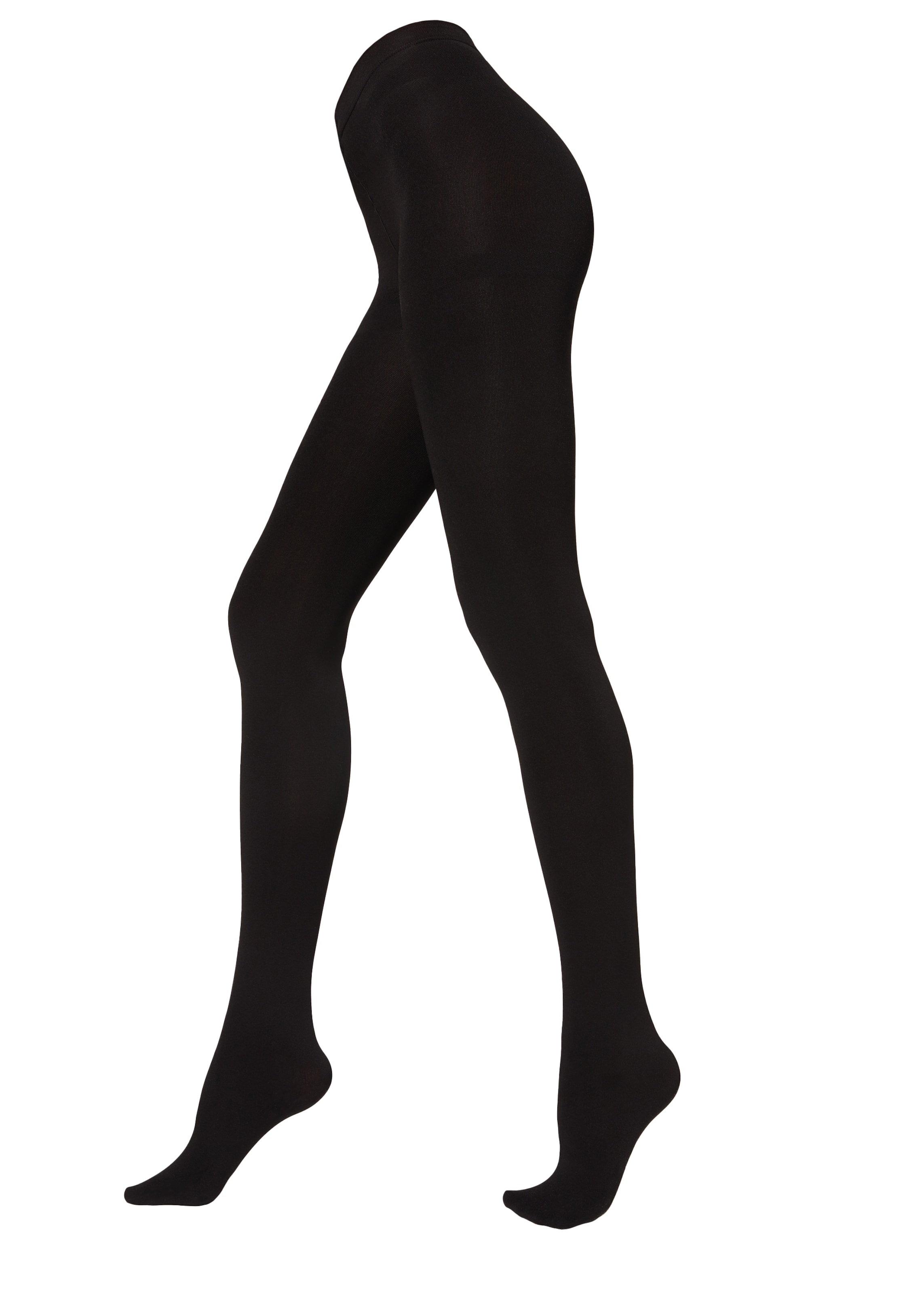 CALZEDONIA Tights 'THERMO' in Black: front
