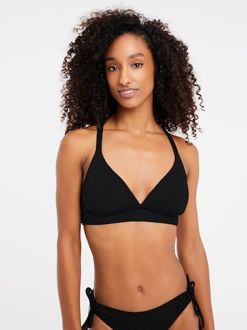 PROTEST Triangel Bikinitop 'MM PATIO' in Schwarz
