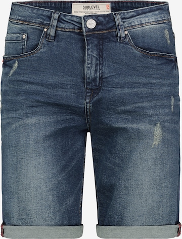 Sublevel Jeans in Blauw: voorkant