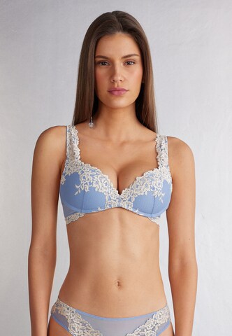 INTIMISSIMI Push-up Bra 'Gioia' in Blue: front