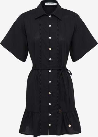 The Fated Dress 'SOL SHIRT' in Black: front