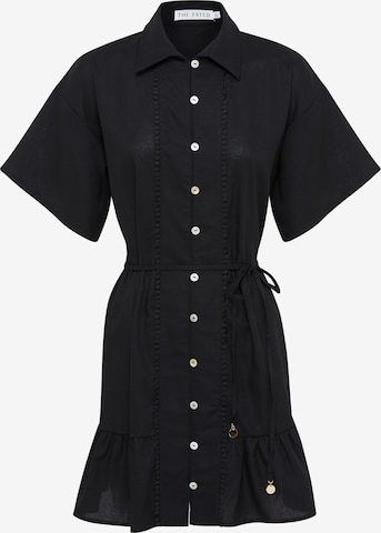 Robe 'SOL SHIRT' The Fated en noir : devant