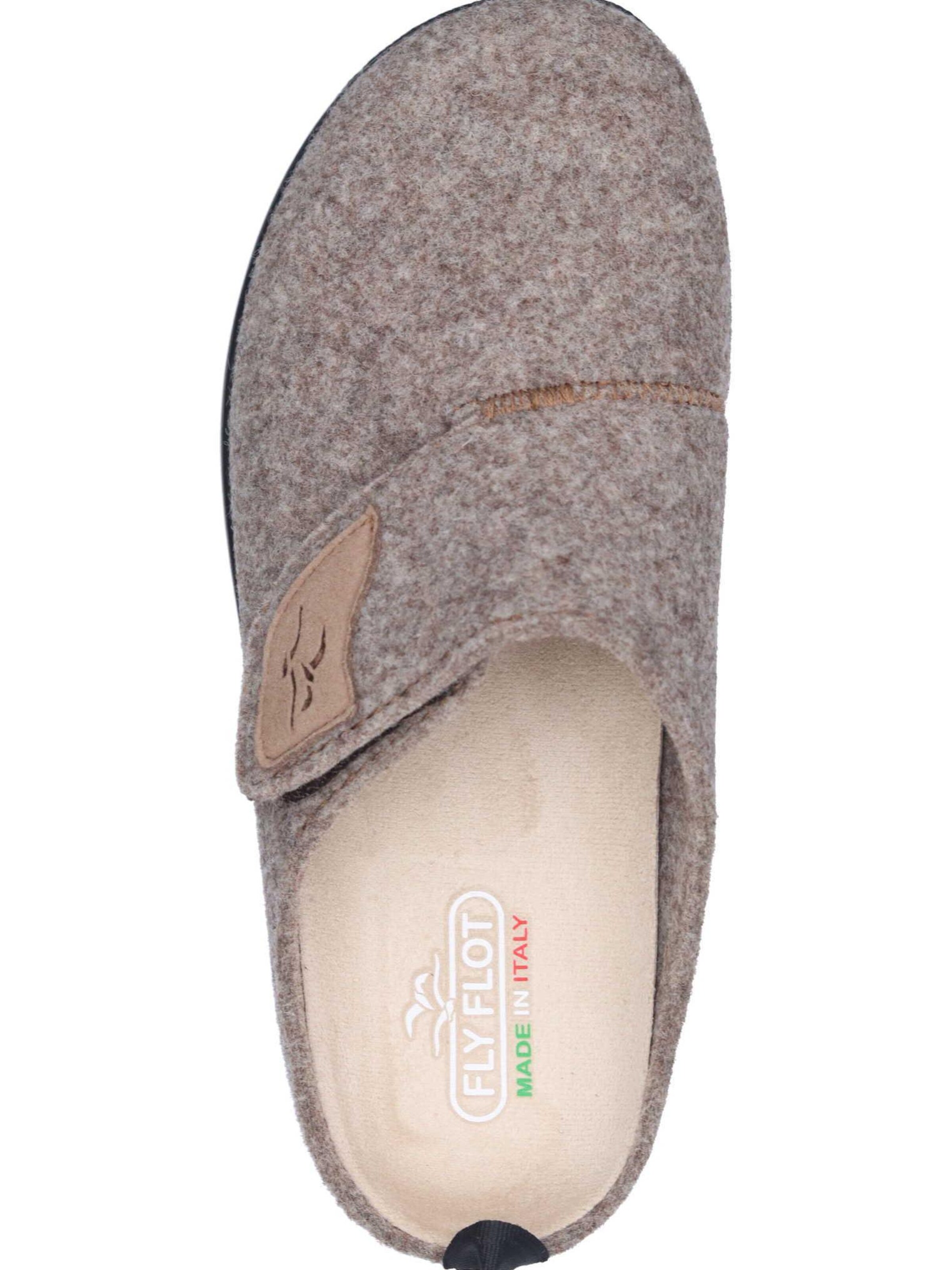 FLY FLOT Hausschuh in Braun